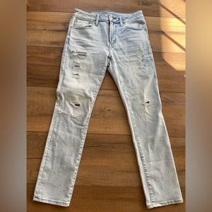 AE Airflex 360 distressed jeans